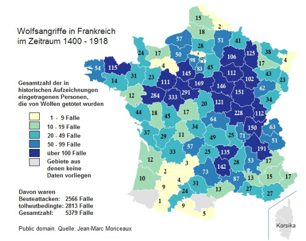 Karte von Deutschland, die Frankfurt mit Farbverläufen hervorhebt, die die Bevölkerungsdichte in Prozent angeben, begleitet von erklärendem Text auf der linken Seite.