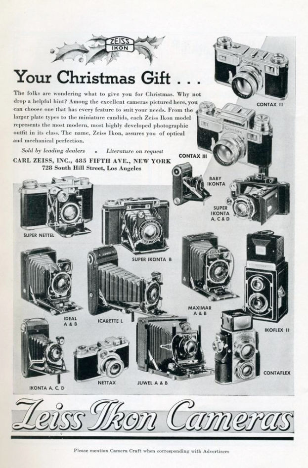 Verschiedene Kameratypen mit Text oberhalb und unterhalb